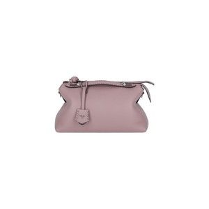 Fendi Rounded Pink Leather Bag - NWT